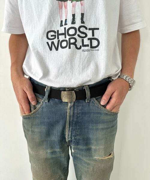 EDWIN(エドウィン)の「EDWIN/エドウィン GIベルト/ガチャベルト/ゴールドバックル/日本製(ベルト・メンズ・ブラック/ベージュ/ネイビー/カーキ・FREE)」の7枚目の写真