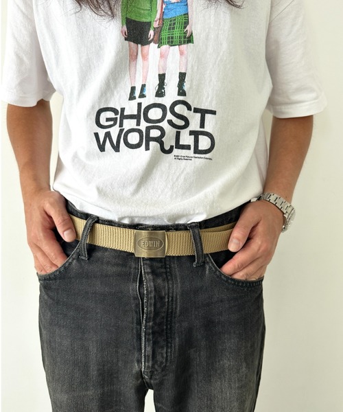 EDWIN(エドウィン)の「EDWIN/エドウィン GIベルト/ガチャベルト/ゴールドバックル/日本製(ベルト・メンズ・ブラック/ベージュ/ネイビー/カーキ・FREE)」の10枚目の写真