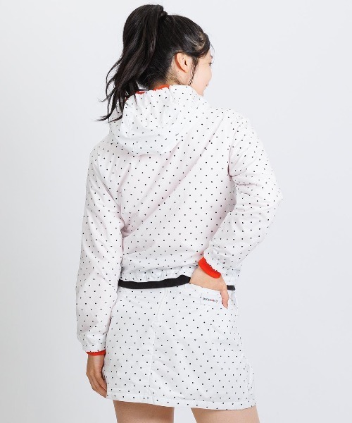 archivio(アルチビオ)の「<LADIES>保温撥水ドット柄ブルゾン(ブルゾン・レディース・ブラック/ホワイト・L/M/S)」の3枚目の写真