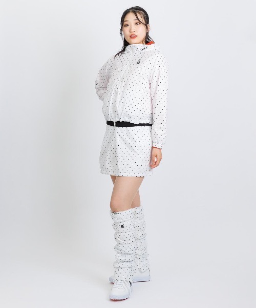 archivio(アルチビオ)の「<LADIES>保温撥水ドット柄ブルゾン(ブルゾン・レディース・ブラック/ホワイト・L/M/S)」の5枚目の写真