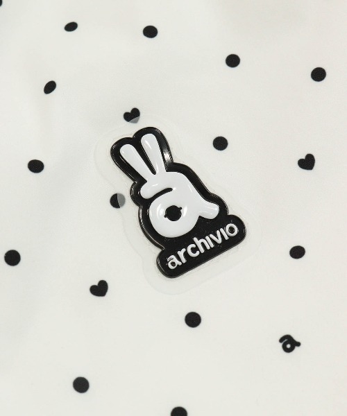 archivio(アルチビオ)の「<LADIES>保温撥水ドット柄ブルゾン(ブルゾン・レディース・ブラック/ホワイト・L/M/S)」の10枚目の写真