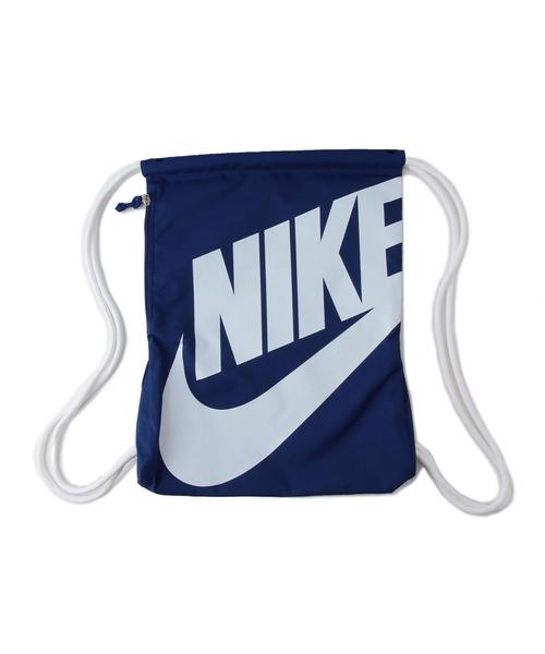 NIKE（ナイキ）の「NIKE（ナイキ） ヘリテージジムサック（バックパック/リュック・レディース・ブラック/ターコイズブルー/ネイビー/パープル・FREE）」の3枚目の写真