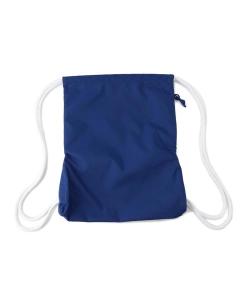 NIKE（ナイキ）の「NIKE（ナイキ） ヘリテージジムサック（バックパック/リュック・レディース・ブラック/ターコイズブルー/ネイビー/パープル・FREE）」の5枚目の写真