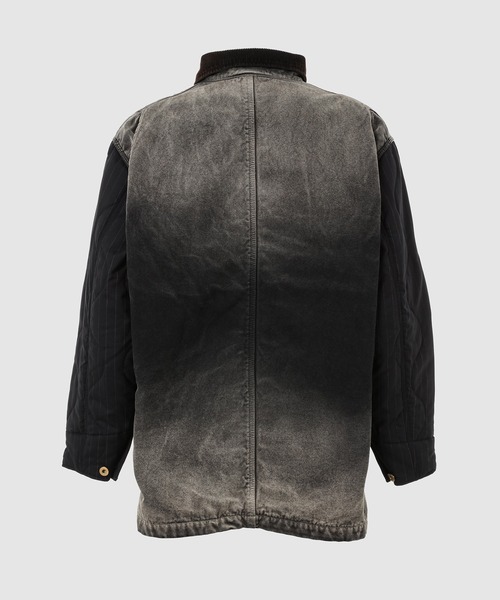 Vintage-effect work coat（その他アウター）｜KHOKI（コッキ）の