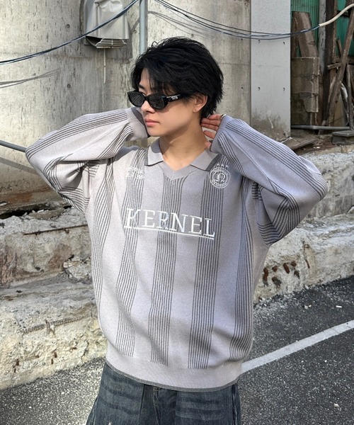 ADAMASTE（アダマスト）の「lame game knit - ラメゲームニット