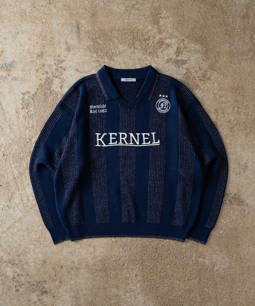 ADAMASTE(アダマスト)の「lame game knit - ラメゲームニット(ニット/セーター・メンズ・ネイビー/グリーン/グレー・MEDIUM/LARGE)」の21枚目の写真