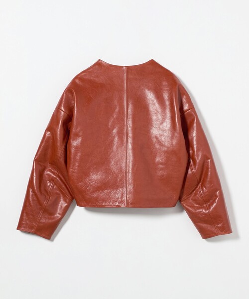 値下げ格安。定価20万未使用GALERIE VIE ゴートレザージャケット セール】＜Entire Studios＞ ARCED レザー ジャケット（その他