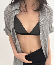 FUULLY STUDIO（フーリィーステューディオ）の「バイカラートライアングルブラ（ブラジャー）」