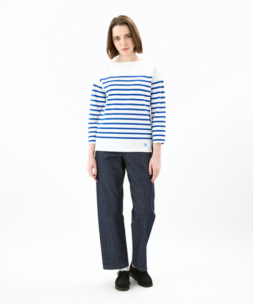 ORCIVAL | ラッセルフレンチセーラーTシャツ WOMEN（Tシャツ
