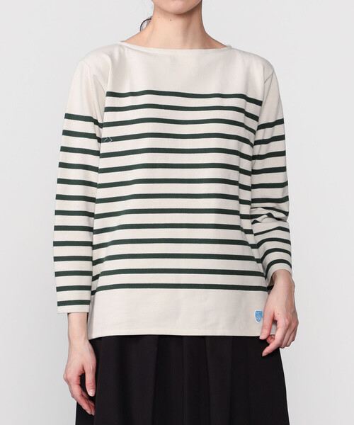 ORCIVAL | ラッセルフレンチセーラーTシャツ WOMEN（Tシャツ
