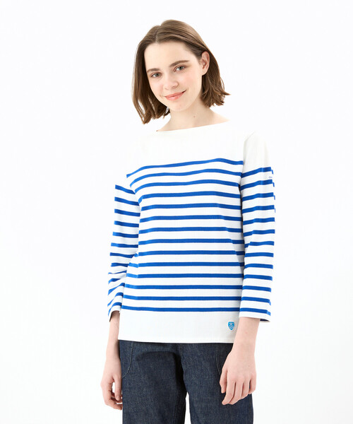 タグ付 オーシバル ORCIVAL ラッセルフレンチセーラーTシャツ ORCIVAL | ラッセルフレンチセーラーTシャツ WOMEN（Tシャツ