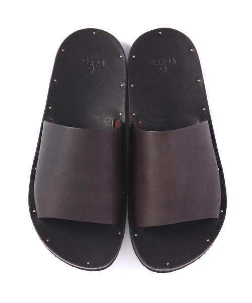 schott(ショット)の「VASCO/ヴァスコ/LEATHER TRAVEL SANDAL/レザー トラベルサンダル(サンダル・メンズ・ブラック・L/M/XL)」の2枚目の写真