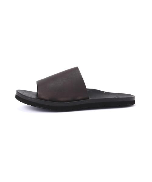 schott(ショット)の「VASCO/ヴァスコ/LEATHER TRAVEL SANDAL/レザー トラベルサンダル(サンダル・メンズ・ブラック・L/M/XL)」の3枚目の写真