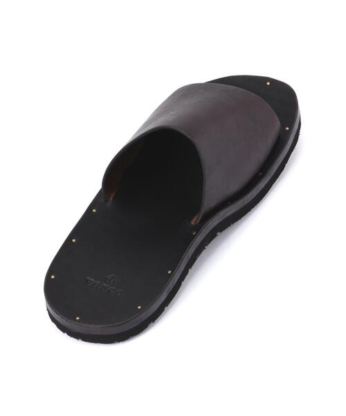 schott(ショット)の「VASCO/ヴァスコ/LEATHER TRAVEL SANDAL/レザー トラベルサンダル(サンダル・メンズ・ブラック・L/M/XL)」の4枚目の写真