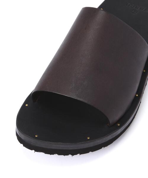 schott(ショット)の「VASCO/ヴァスコ/LEATHER TRAVEL SANDAL/レザー トラベルサンダル(サンダル・メンズ・ブラック・L/M/XL)」の5枚目の写真