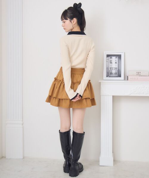 セール】2枚襟リブNTPO（ニット/セーター）｜ems excite（エムズ