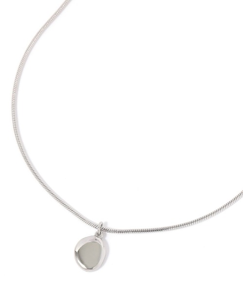 niko and...（ニコアンド）の「ステンレスオーバルネックレス（ネックレス・レディース・グレー・0）」の5枚目の写真