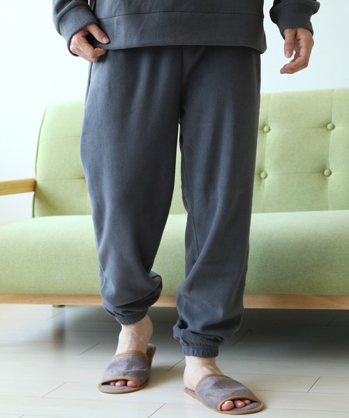 ARCADE(アーケード)の「HIGHQUALITY FLEECE 暖か軽量 ハイクォリティ マイクロフリース パンツ(スウェットパンツ・メンズ・ネイビー/ブラック/チャコール・M/L/LL)」の10枚目の写真