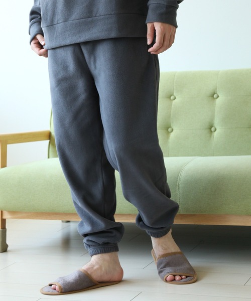 ARCADE(アーケード)の「HIGHQUALITY FLEECE 暖か軽量 ハイクォリティ マイクロフリース パンツ(スウェットパンツ・メンズ・ネイビー/ブラック/チャコール・M/L/LL)」の9枚目の写真