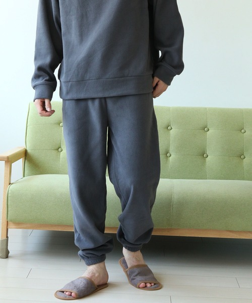 ARCADE(アーケード)の「HIGHQUALITY FLEECE 暖か軽量 ハイクォリティ マイクロフリース パンツ(スウェットパンツ・メンズ・ネイビー/ブラック/チャコール・M/L/LL)」の8枚目の写真