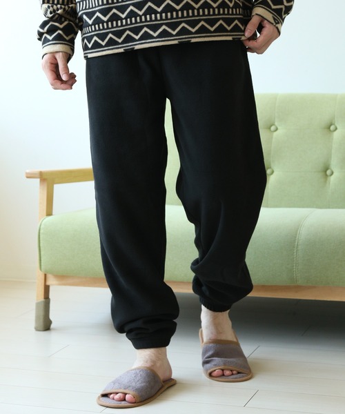 ARCADE(アーケード)の「HIGHQUALITY FLEECE 暖か軽量 ハイクォリティ マイクロフリース パンツ(スウェットパンツ・メンズ・ネイビー/ブラック/チャコール・M/L/LL)」の12枚目の写真