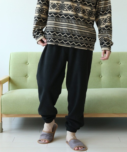 ARCADE(アーケード)の「HIGHQUALITY FLEECE 暖か軽量 ハイクォリティ マイクロフリース パンツ(スウェットパンツ・メンズ・ネイビー/ブラック/チャコール・M/L/LL)」の11枚目の写真