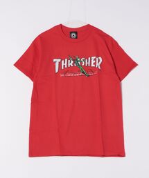 THRASHER｜スラッシャーのTシャツ/カットソー（レッド/赤色系