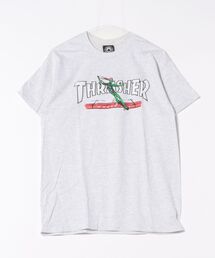 THRASHER（スラッシャー）の「RED CURB by LSD  WORDPEACE S/S T-SHIRTS/THRASHER スラッシャー・半袖Tシャツ メンズ レディース ユニセックス（Tシャツ/カットソー）」