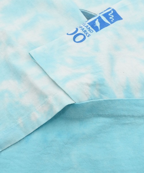 VINTAGE(ヴィンテージ)の「【USED】90’s “dolphin” タイダイ アニマル Tシャツ USA製(Tシャツ/カットソー・メンズ・ブルー・XX-LARGE)」の11枚目の写真