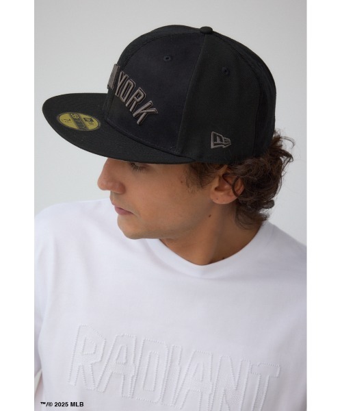 AZUL by moussy（アズールバイマウジー）の「【NEW ERA×AZUL MLB】異素材キャップ（キャップ・メンズ・ブラック/ネイビー/ブラウン・FREE）」の4枚目の写真
