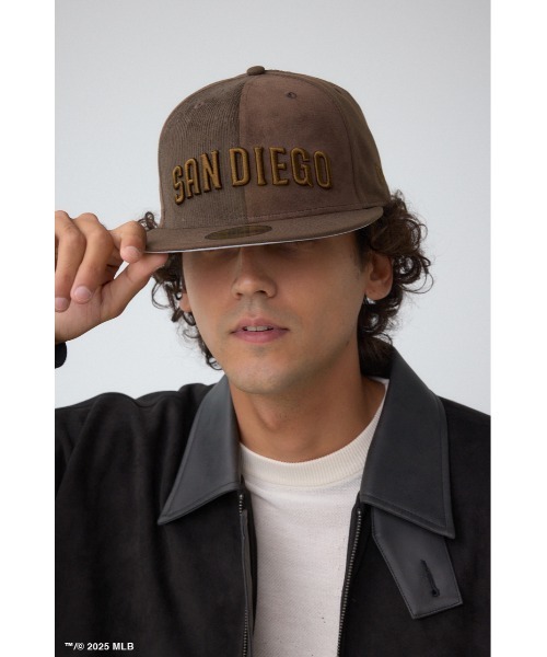 AZUL by moussy（アズールバイマウジー）の「【NEW ERA×AZUL MLB】異素材キャップ（キャップ・メンズ・ブラック/ネイビー/ブラウン・FREE）」の15枚目の写真