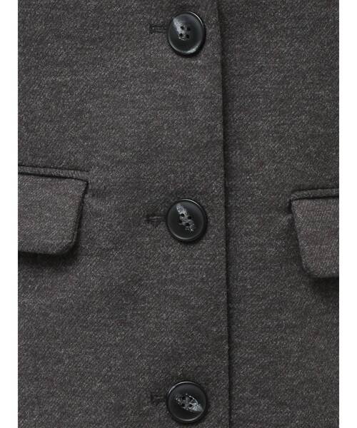 RESEXXY（リゼクシー）の「ルーズオーバージャケット（その他アウター・レディース・チャコールグレー/ブラウン/ブルー・FREE）」の5枚目の写真