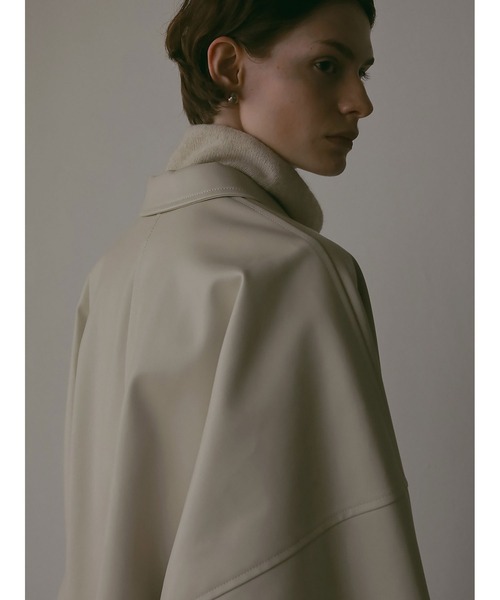 セール】合皮ビッグCPOジャケット（ブルゾン）｜HER.（ハー）の