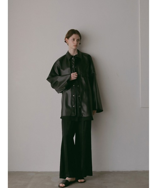 セール】合皮ビッグCPOジャケット（ブルゾン）｜HER.（ハー）の