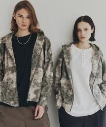 tk.TAKEO KIKUCHI | ヴィンテージライクプリント ジップパーカー(パーカー)