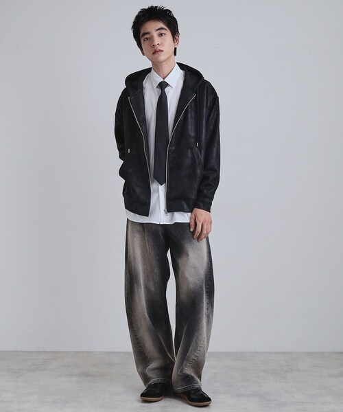 セール】ヴィンテージライクプリント ジップパーカー(パーカー)|tk セール】ヴィンテージライクプリント ジップパーカー(パーカー)|tk