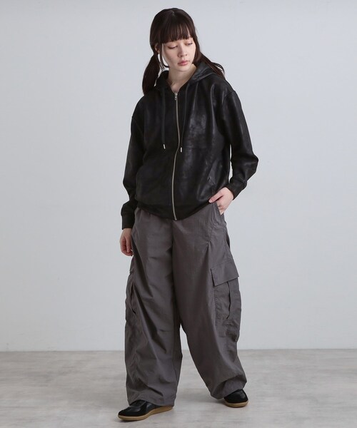 tk.TAKEO KIKUCHI（ティーケータケオキクチ）の「ヴィンテージライクプリント ジップパーカー（パーカー・メンズ・グレー/ブラック/ダークブラウン/オフホワイト・02/01/03）」の13枚目の写真