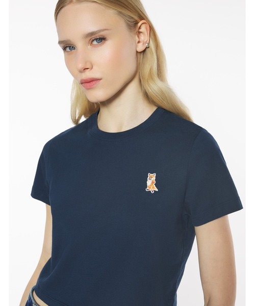 Maison Kitsune(メゾンキツネ)の「LADY FOX BABY TEE-SHIRT(Tシャツ/カットソー・レディース・ホワイト/ネイビー・XL/L/M/S/XS)」の12枚目の写真