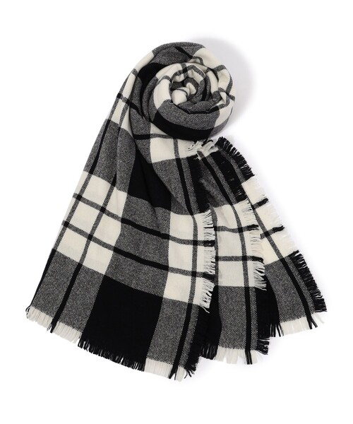 ASAUCE MELER タータンチェックストール（ストール/ショール）｜ASAUCE