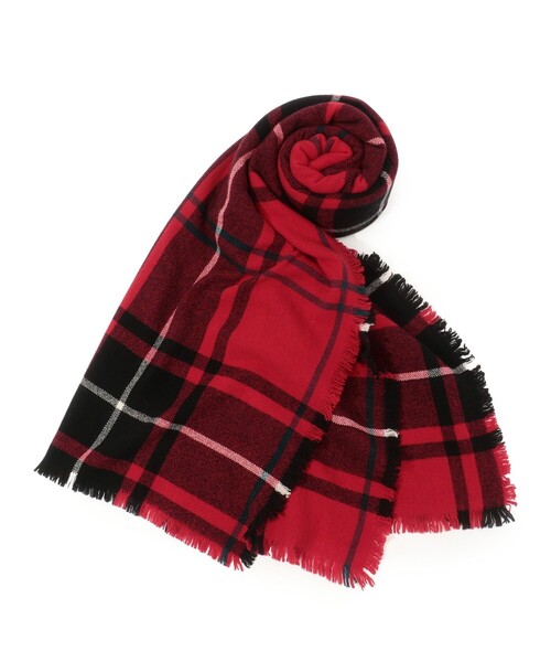 ⭐︎新品未使用タグ付き⭐︎ミモレ別注ASAUCE MELER アソースメレ　ストール ASAUCE MELER(アソースメレ)】ファインラムエアリーソリッド