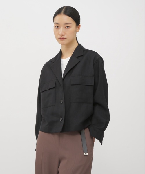 セール】WOOL LINEN TWILL（シャツ/ブラウス）｜MARGARET HOWELL