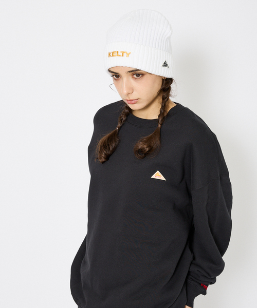 KELTY（ケルティ）の「【KELTY / ケルティ】Embroidery Logo Knit Cap / エンブロイダリーロゴ ニットキャップ（KE25215094 / KE25215096）（ニットキャップ/ビーニー・メンズ・ホワイト/ブラック/ネイビー/グレー・フリー）」の8枚目の写真