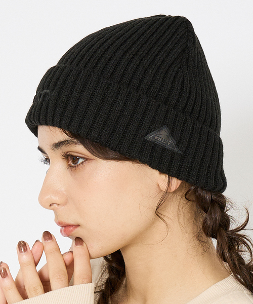 KELTY（ケルティ）の「【KELTY / ケルティ】Embroidery Logo Knit Cap / エンブロイダリーロゴ ニットキャップ（KE25215094 / KE25215096）（ニットキャップ/ビーニー・メンズ・ホワイト/ブラック/ネイビー/グレー・フリー）」の5枚目の写真