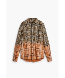 Desigual | グラデーショングランジロックチェックシャツ(シャツ/ブラウス)