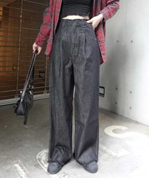 CORNERS | ウエストカットオフデニムパンツ(デニムパンツ)