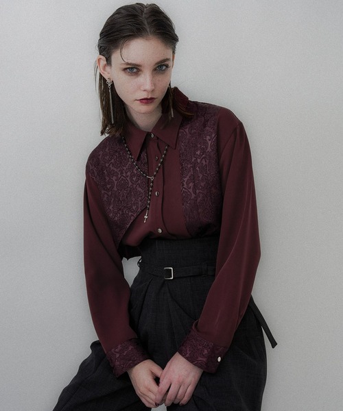 アシメJQプリーツシャツ(HARE)（シャツ/ブラウス）｜HARE（ハレ