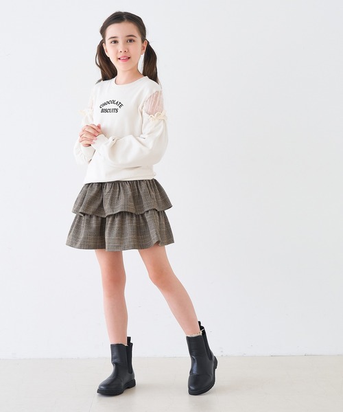 coca(coca)(コカ)の「キッズ フリルミニスカート(スカート・キッズ・ブルー/A・120/150/140/130)」の20枚目の写真
