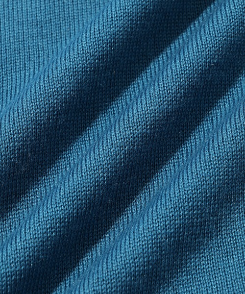 ADAM ET ROPE'（アダムエロペ）の「ウォッシャブル ハイゲージニット プルオーバー（ニット/セーター・メンズ・ブラウン系その他3/ブルー系その他4/ブラック・M/L）」の11枚目の写真