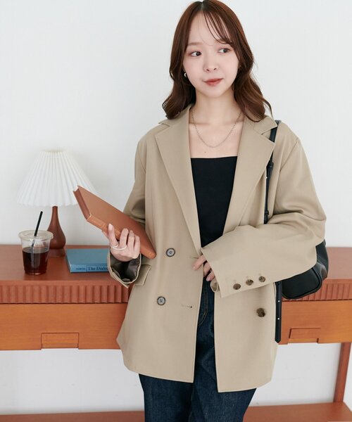 Wブレストテーラードジャケット（テーラードジャケット）｜DISCOAT