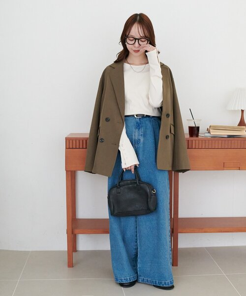 Wブレストテーラードジャケット Wブレストテーラードジャケット（テーラードジャケット）｜DISCOAT